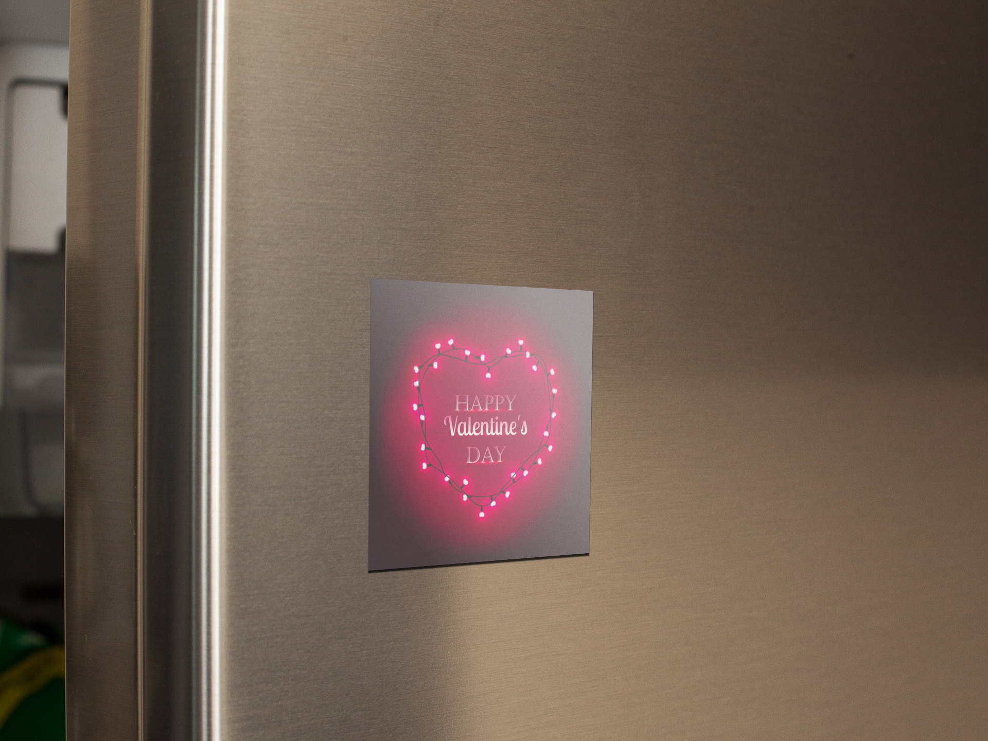 fridge-magnet-mockup-on-a-metallic-fridge-door-a14799