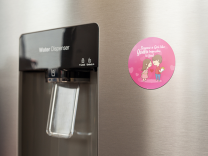 fridge-magnet-mockup-on-a-metallic-fridge-near-the-water-dispenser-a14790