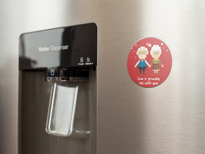 fridge-magnet-mockup-on-a-metallic-fridge-near-the-water-dispenser-a14790
