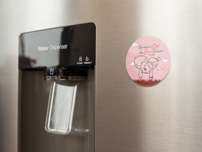 fridge-magnet-mockup-on-a-metallic-fridge-near-the-water-dispenser-a14790