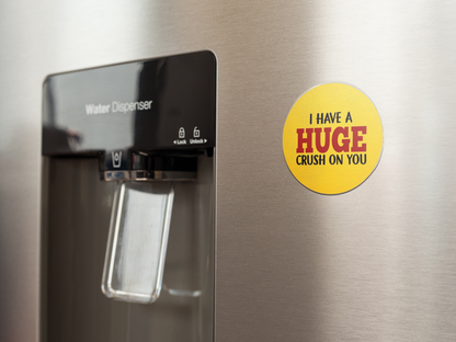 fridge-magnet-mockup-on-a-metallic-fridge-near-the-water-dispenser-a14790