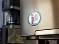 I Miss Your Stupid Face Personalised Fridge Magnet