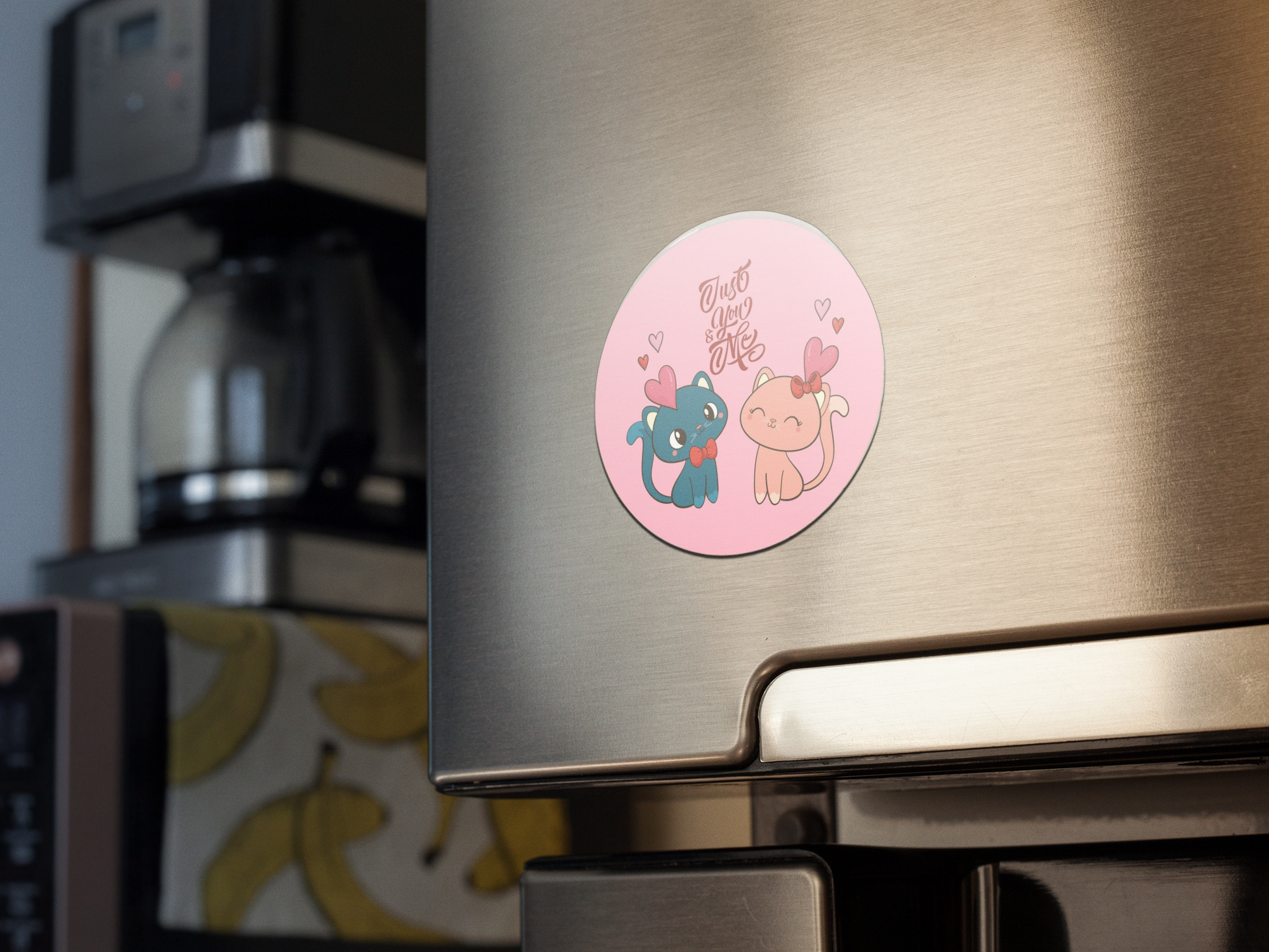 fridge-magnet-mockup-with-a-coffee-machine-and-bananas-print-in-the-back-a14789