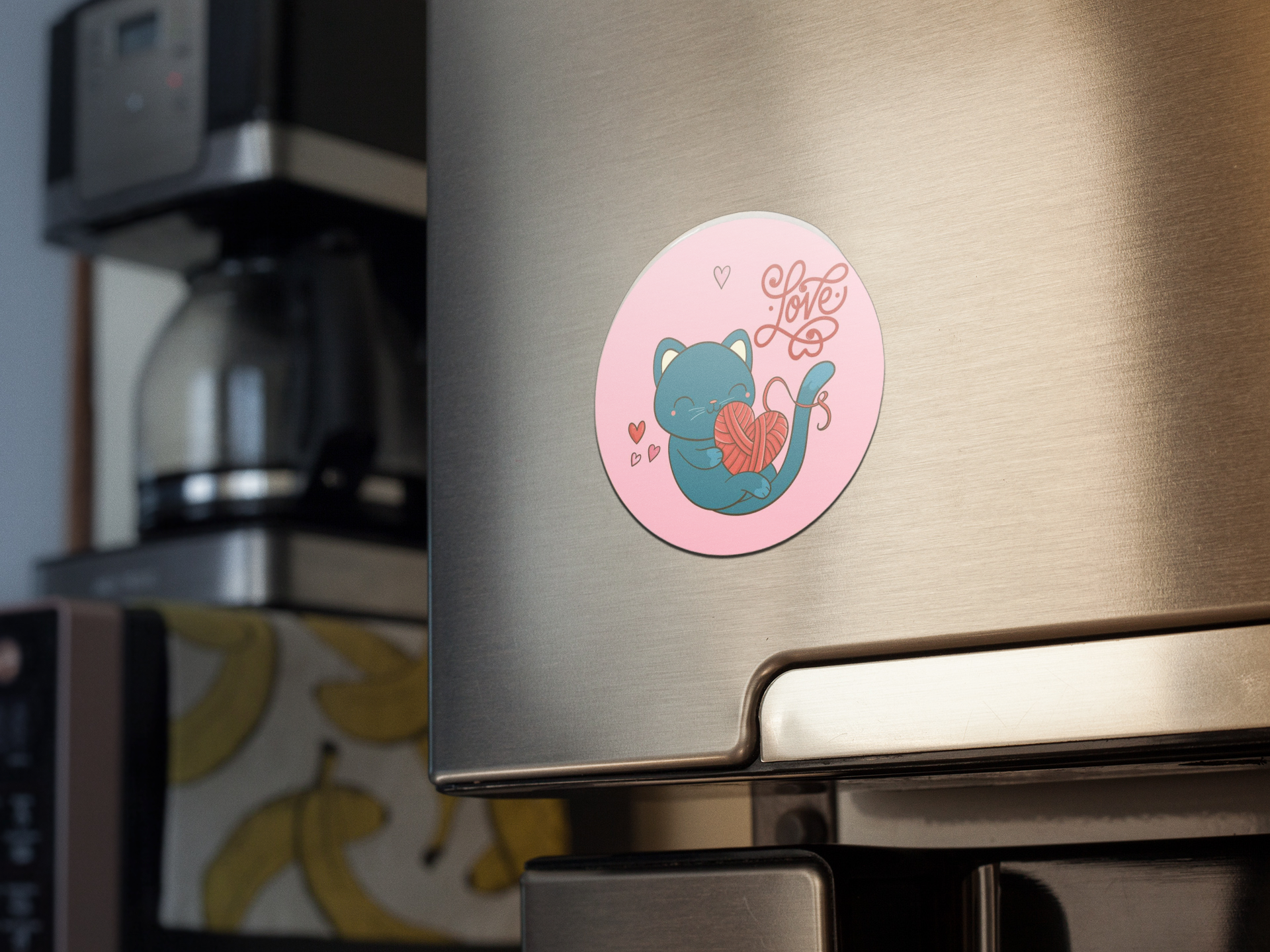 fridge-magnet-mockup-with-a-coffee-machine-and-bananas-print-in-the-back-a14789
