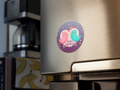 Better Together Love Birds Couple Fridge Magnet Gift