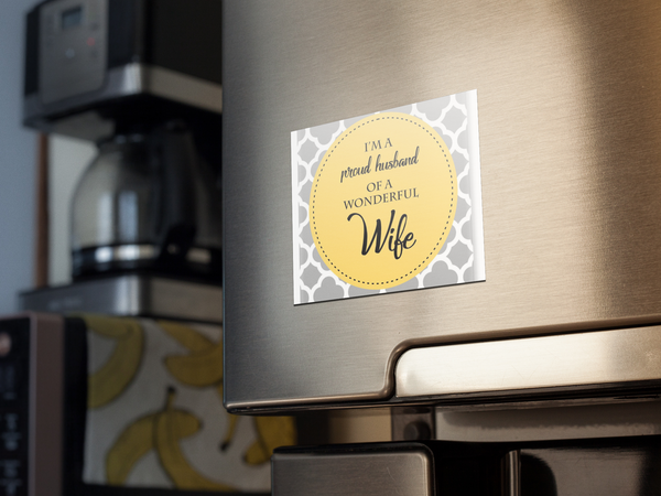 fridge-magnet-mockup-with-a-coffee-machine-and-bananas-print-in-the-back-a14789