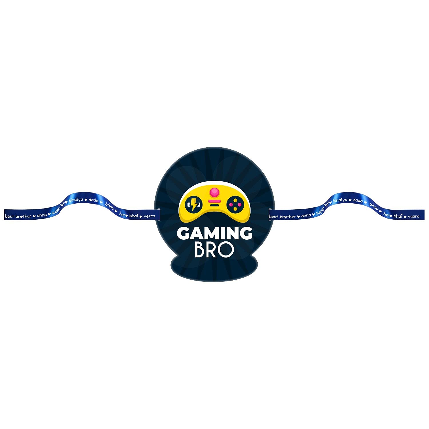 TheYaYaCafe Raksha Bandhan Gifts for Brother Printed Cute Gaming Kids Bracelet Rakhi