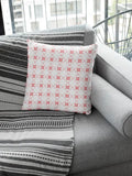 Christmas Cushion Cover - Festive Flowers Pattern