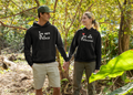 Her Prince His Princess Couple Hoodies, Personalised Set