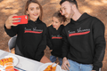 Team Parent and Child Personalised Family Hoodies Set
