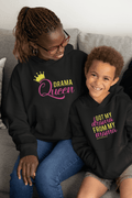 Drama Queen Family Hoodies Set for Mother & Daughter
