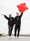 Personalised Couple Hoodies Set with Names