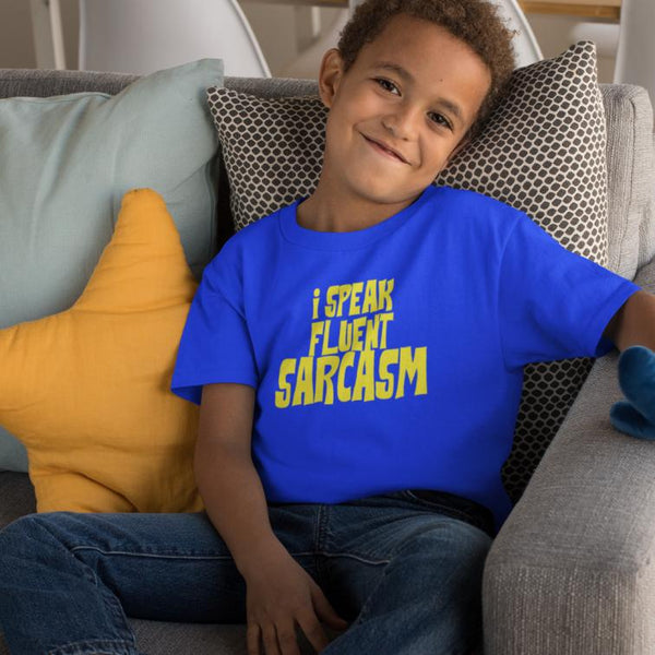 I Speak Fluent Sarcasm Printed T-Shirt