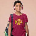 I'm Doing Me Boys Cotton Printed T-Shirt, Regular Fit