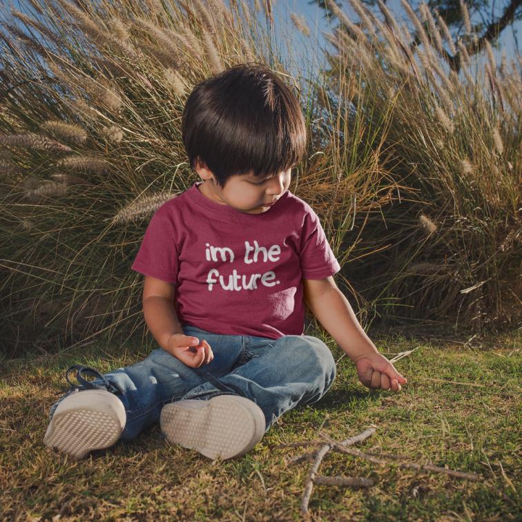 Im The Future Boys' & Girls' Printed T-Shirt