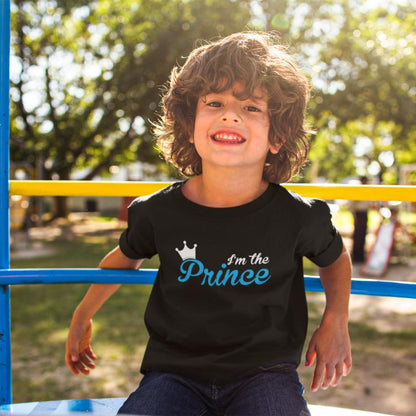 I'm Queen Prince Mom and Son Family T-Shirts