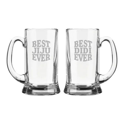 Best Didi Jiju Ever Engraved Beer Mug