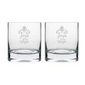 Jingle Till You Tingle Christmas Whiskey Glasses Set of 2