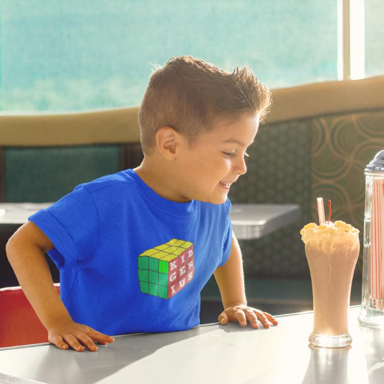 kid genius printed T-Shirt
