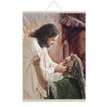 Lord Jesus the Saviour Canvas Scroll - Christian Wall Art