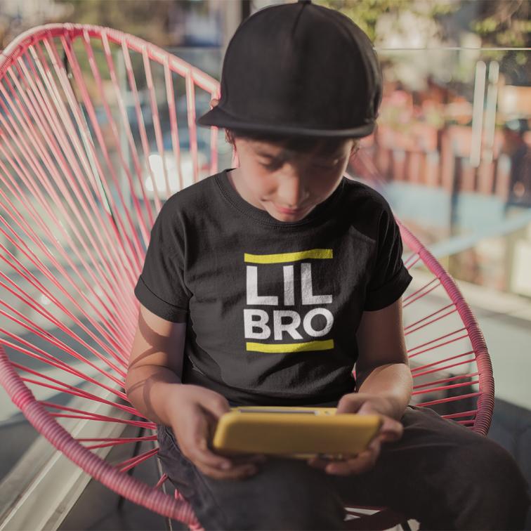 Lil bro Printed Boys T-Shirt