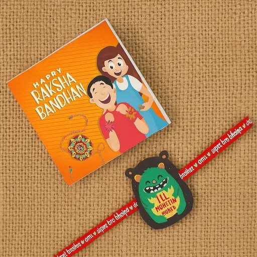lil monster rakhi gift hamper (2)