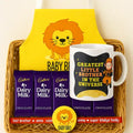Lion Big Bro Kids Rakhi Hamper - Set of 8 for Little Brother