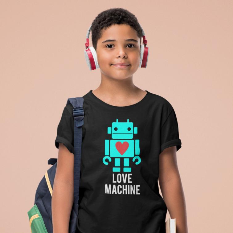 Love Machine Printed T-Shirt
