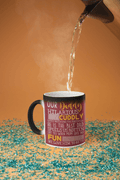 Fun Cuddly Dad Mug, Coaster & Keychain Combo - Set of 3