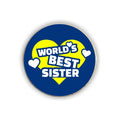 World's Best Sis Big Fridge Magnet