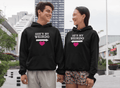 Couple Hoodies - She's My Weirdo He's My Weirdo Matching Set