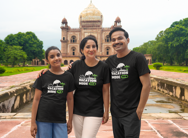mockup-of-a-family-wearing-t-shirts-while-posing-by-an-indian-temple-m29692