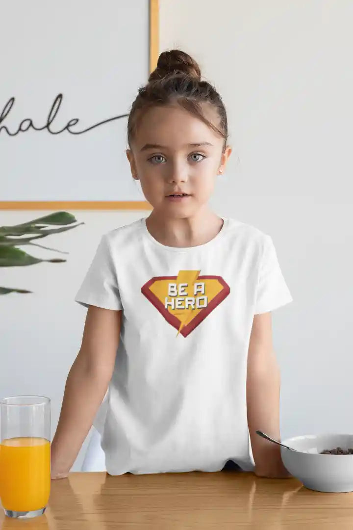 Be a Super Hero Unisex Drifit Kid T-shirt