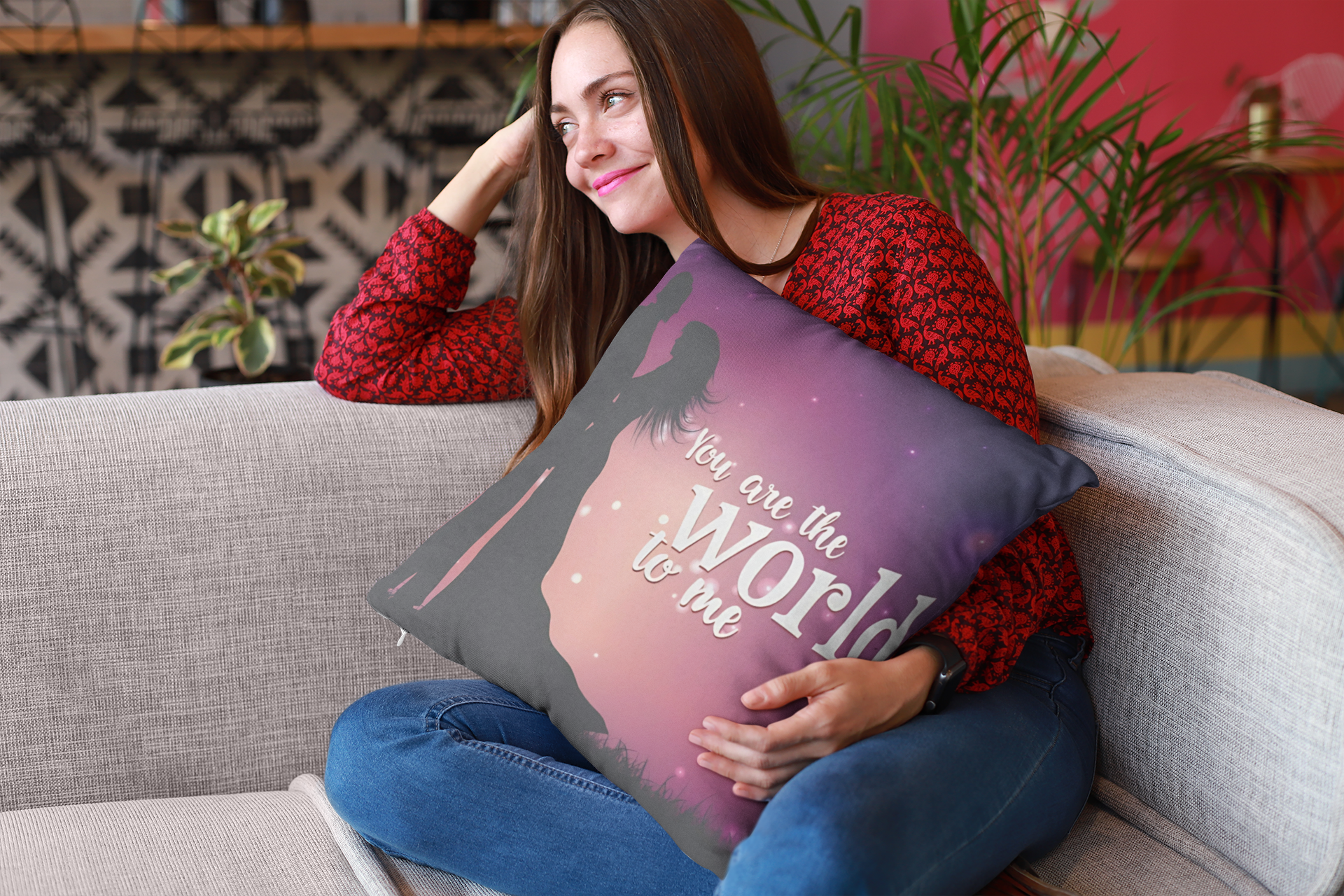 mockup-of-a-happy-girl-holding-a-pillow-sitting-on-a-sofa-23607