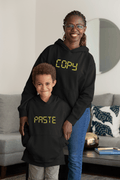 Copy Paste Parent and Child Family Hoodies Set