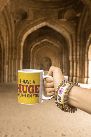 mockup-of-a-woman-holding-an-11-oz-coffee-mug-inside-an-antique-indian-temple-m25877-1