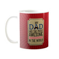 Awesome Daughter Dad Coffee Mug - Personalised Father's Gift