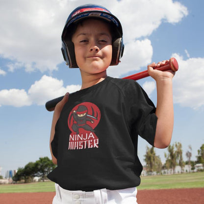 ninja master printed Boy's T Shirt