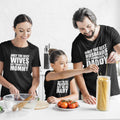 Only The Best Matching Family T-Shirts for Dad Mom and Kid