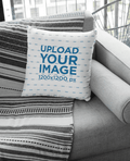 Personalised Cushion Cover - Canvas Cotton Photo & Logo Print