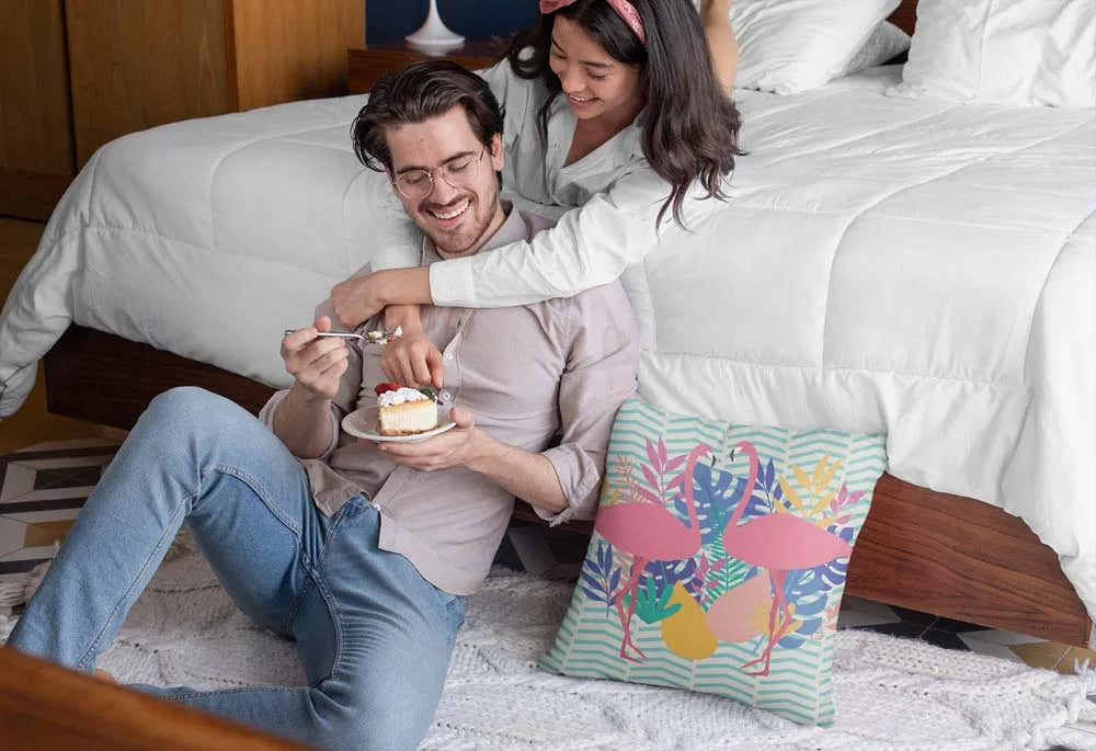 pillow-mockup-of-a-couple-eating-a-pie-in-the-bedroom-29018