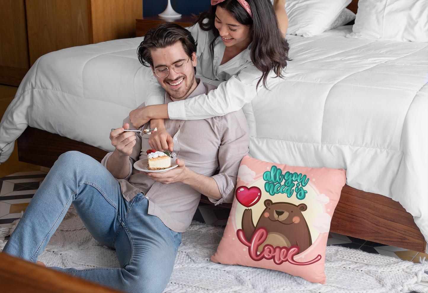 pillow-mockup-of-a-couple-eating-a-pie-in-the-bedroom-29018
