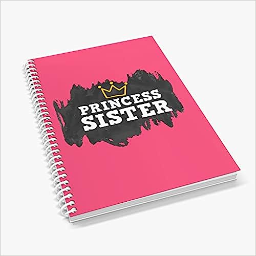 princess sister notebook