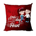 I Love You Every Day Cushion with Filler - Gift for Girlfriend, 12x12