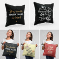 Work Hard Dream Big Motivational Cushion Covers Set of 5 – Diwali Gift