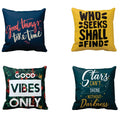 Who Seeks Shall Find Motivational Quotes Cushion Cover 12x12