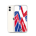 Red Blue Pattern Phone Case - Vibrant Everyday Cover