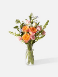 The Juliet Bouquet with Delphinium, Lisianthus and Roses