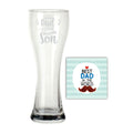 Proud Dad of a Freaking Awesome Son Pilsner Glass