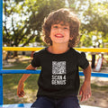 Scan For Genius Printed Kids' Cotton T-Shirt